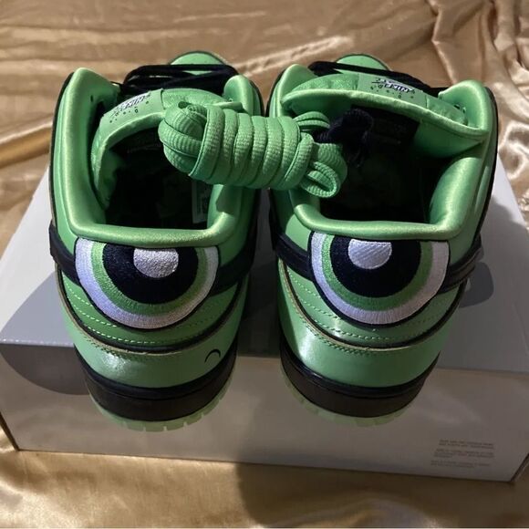 Size 14 - Nike SB Dunk Low Pro QS x The Powerpuff Girls Buttercup Fz8319-300